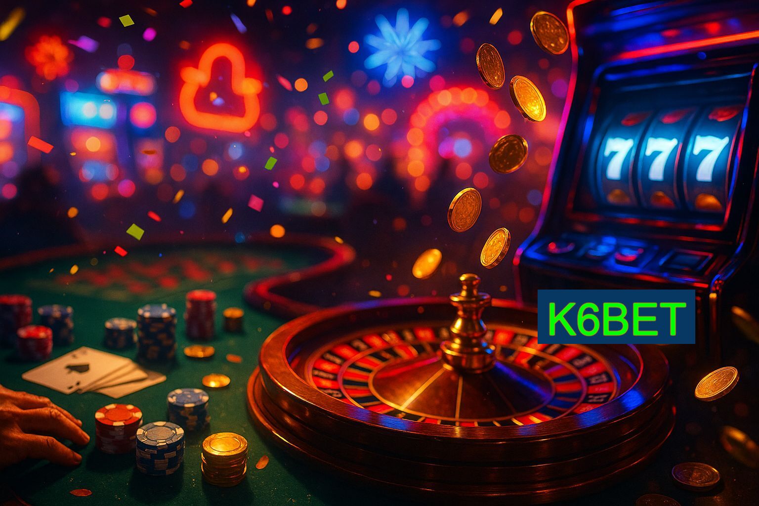 Jogos emocionantes no K6BET